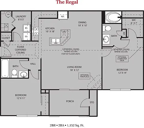 Floor plan The Regal