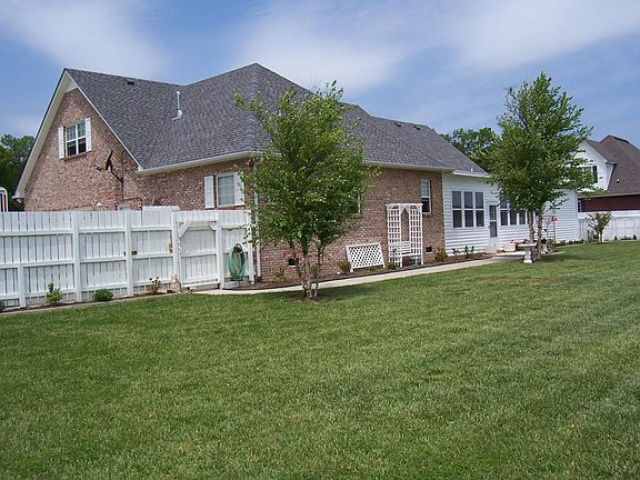 Enclosed back yard