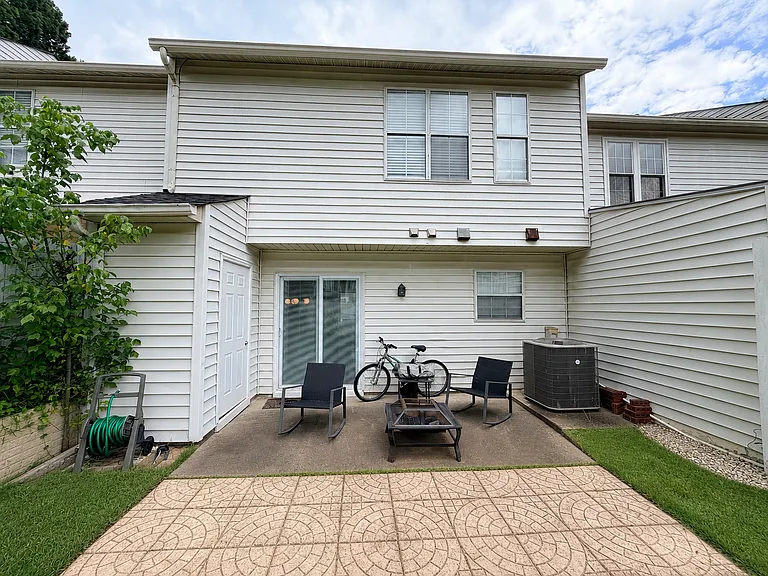 Back view of home