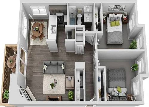 Floor plan 2X1