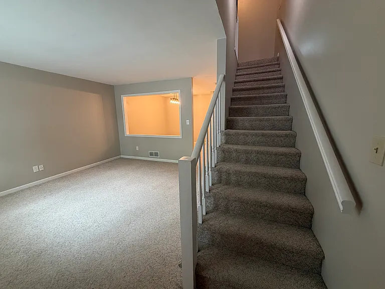 Carpeted Stairs