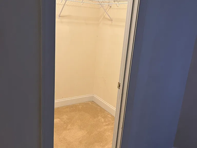 Walk-in closet.