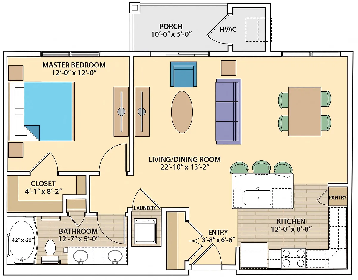Floor plan Aurora