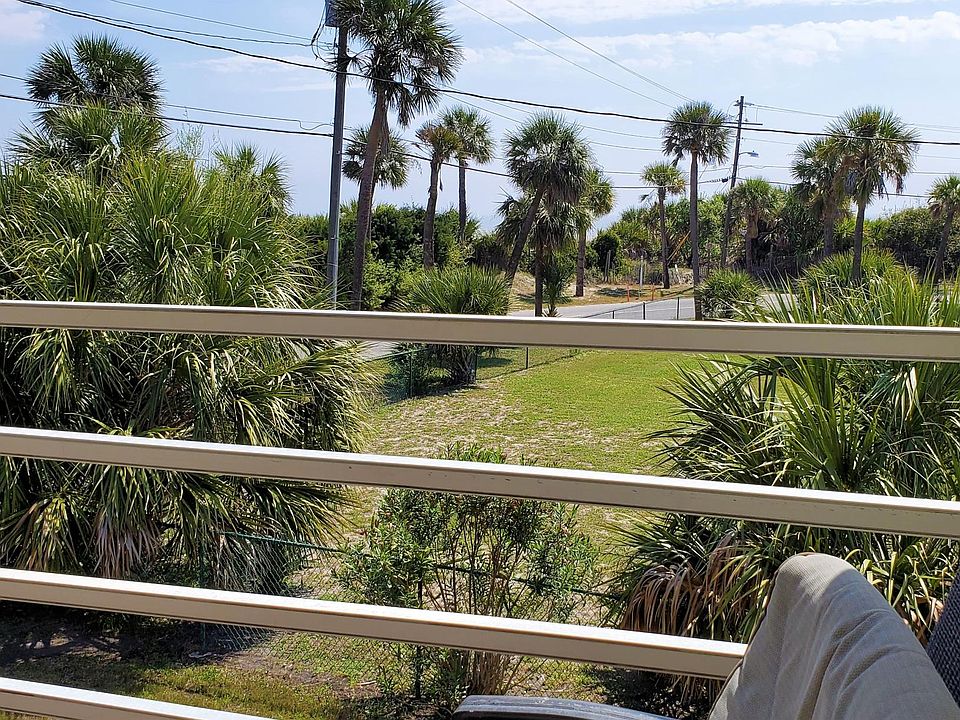 Ocean View from Sceened porch off living room