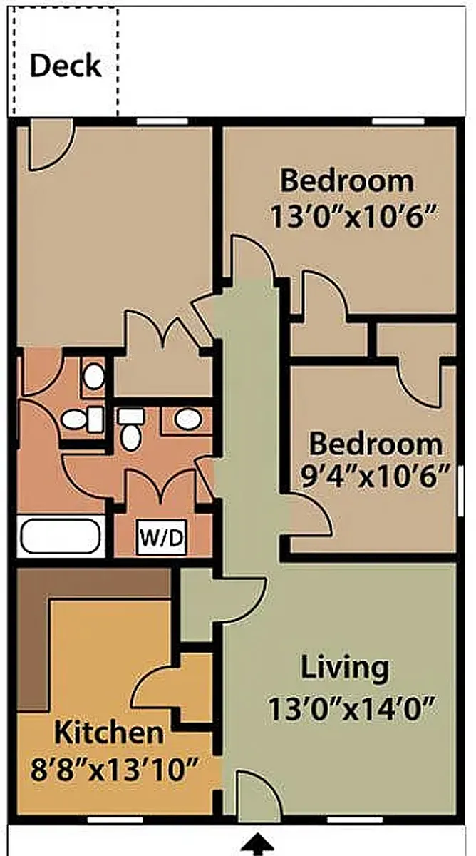 Floor plan 3X15