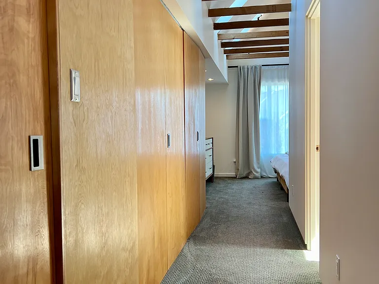 Linear & walk in closets in primary.