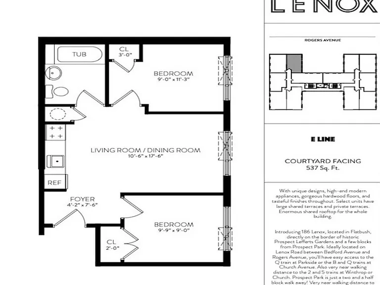 186 Lenox Rd #3F — Photo 16