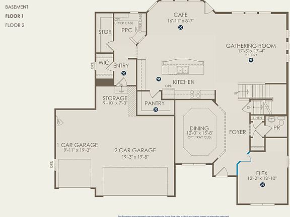Castleton Floor Plan, Quick Move-In Home, Floor 1