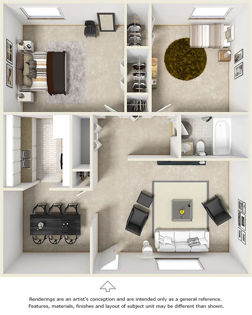 Floor plan The Barcelona with Premium Finishes