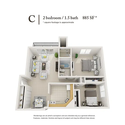 Floor plan C