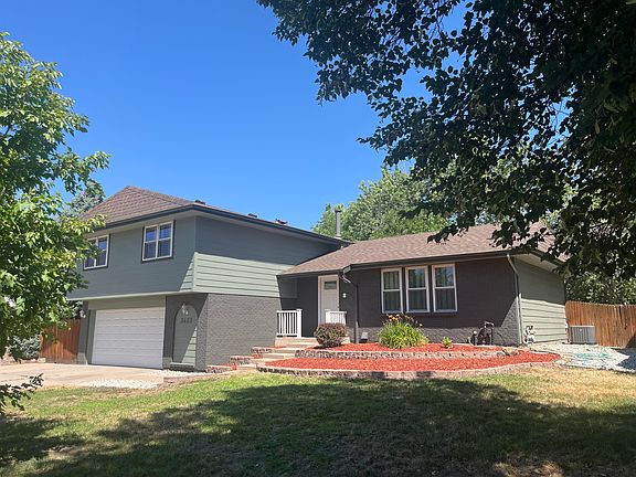 Front of house and new landscaping