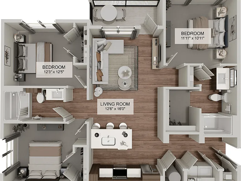 Wrenley Luxury Apartment Homes — Photo 51