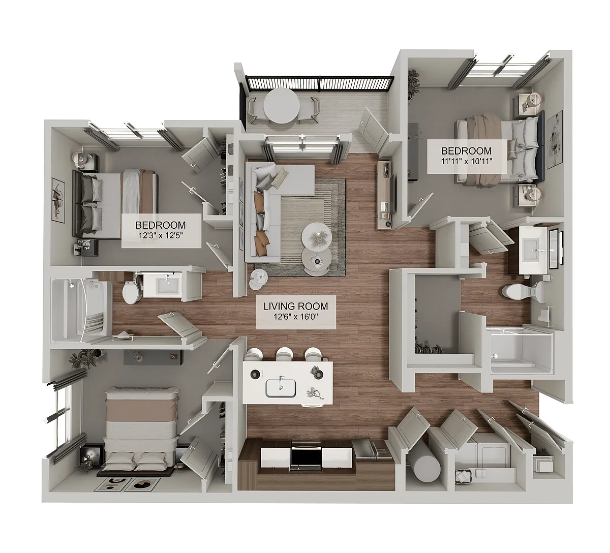 Floor plan The Heritage Grand (C1 Plus)