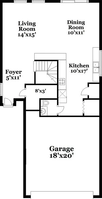 3 bed, 2.5 bath, 1513 sqft, $2,100 — Photo 3