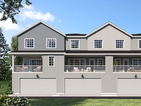 Plan E Farmhouse Exterior - Back