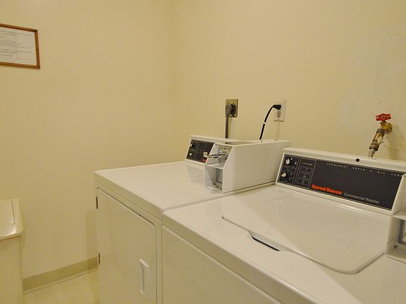coin laundry room