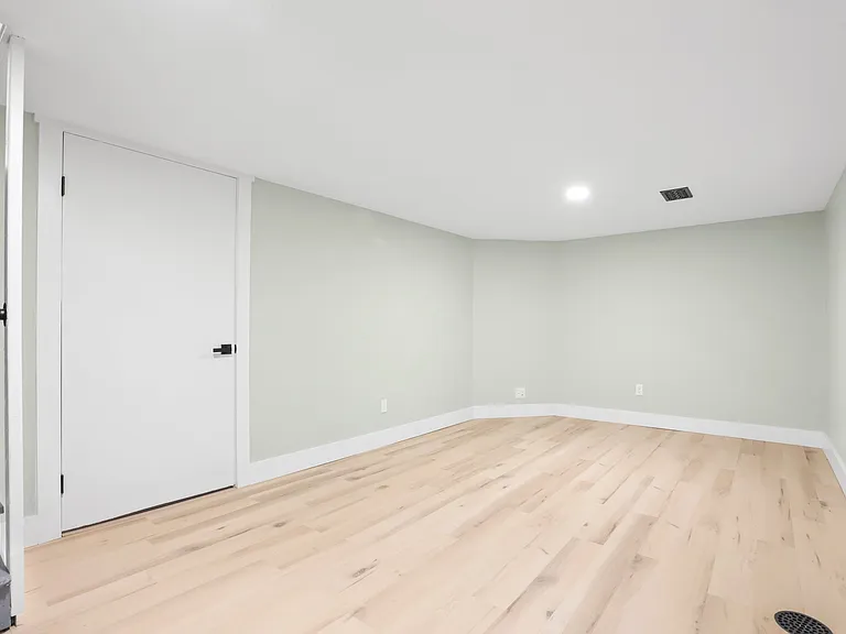 Finished basement.