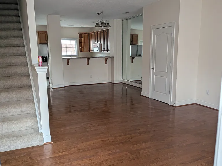 as you walk in