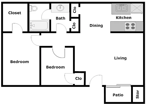 Floor plan Floorplan A2