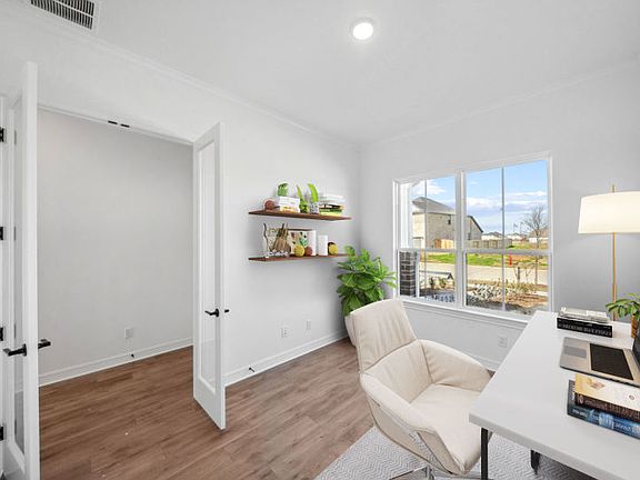 Virtually Staged Office Flex Room