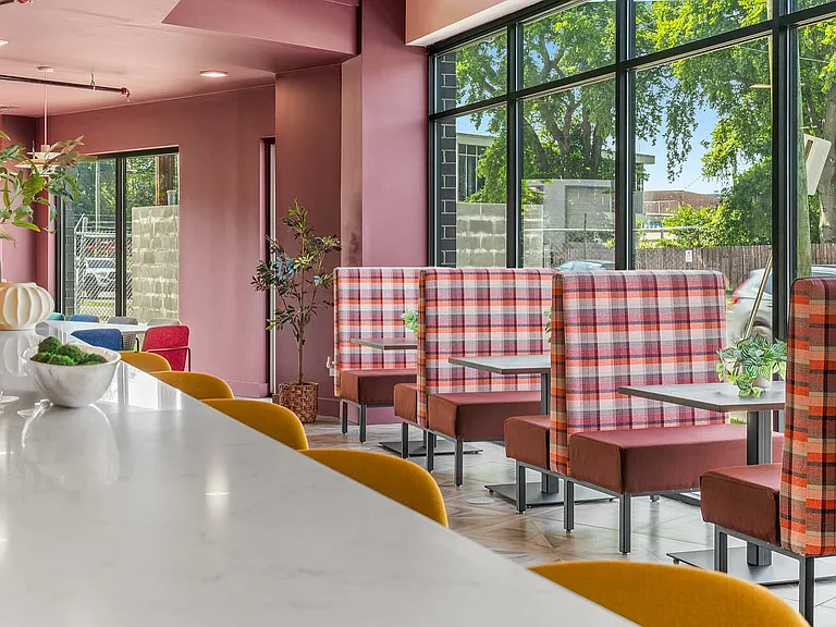 lobby booths