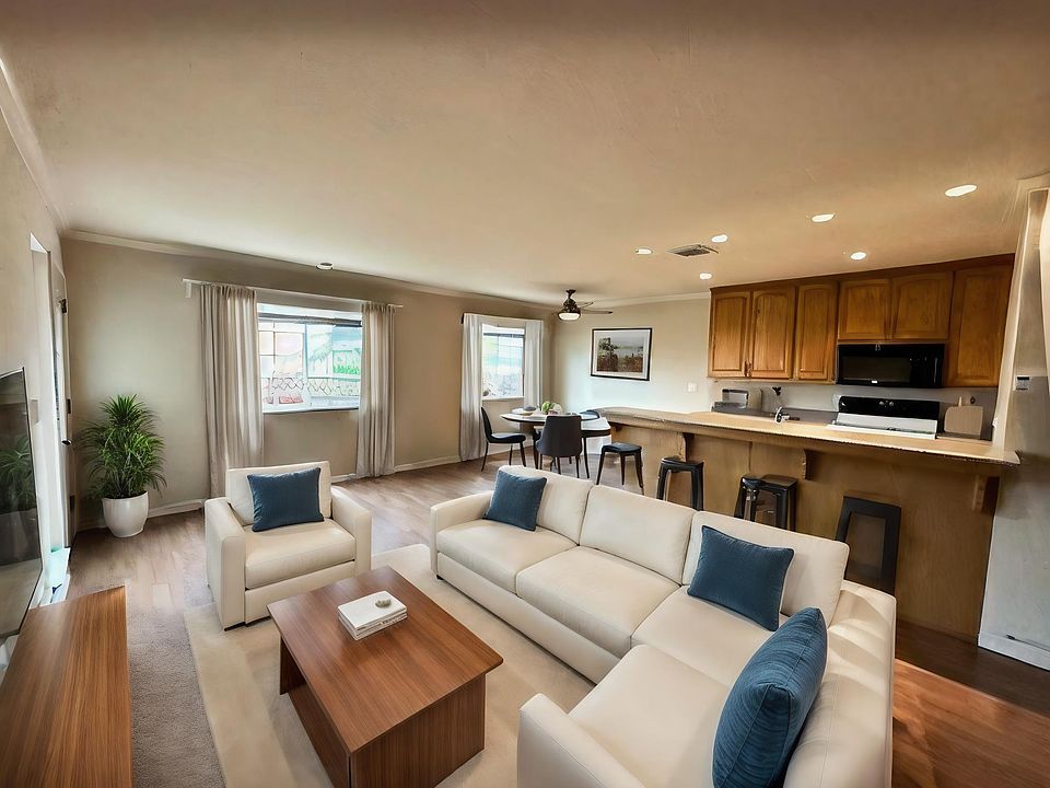 Open-concept living room