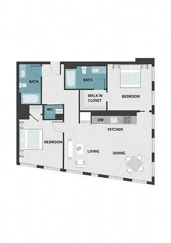 Floor plan 2C