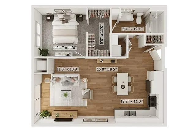 Floor plan Parker H