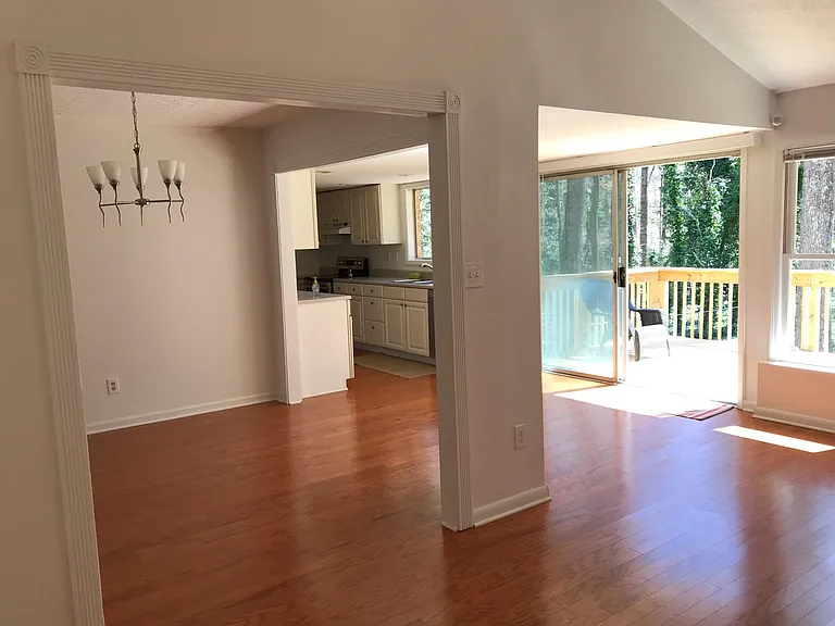 Open plan day time activities: living room, TV room, dinning room, breakfast area, and kitchen