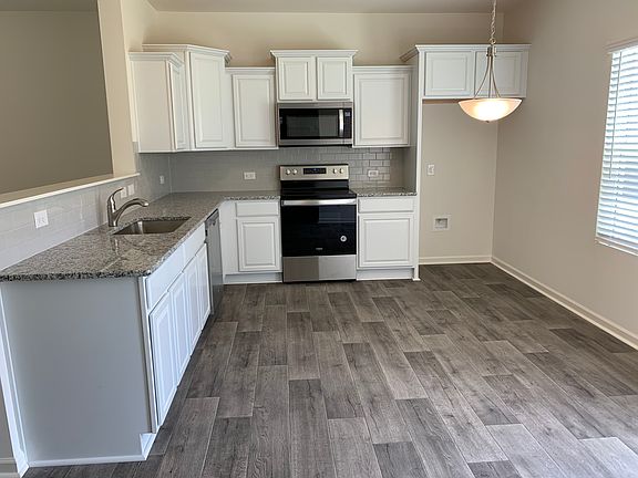 There is a Refrigerator provided. Photos were taken before the installation.