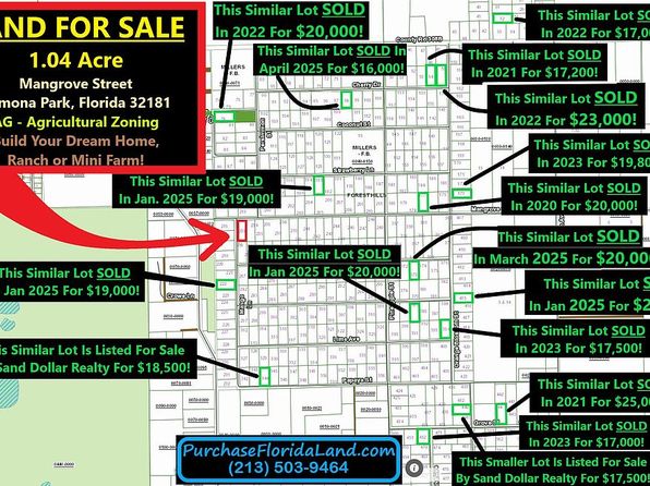 0 Mangrove St, Pomona Park, FL 32181