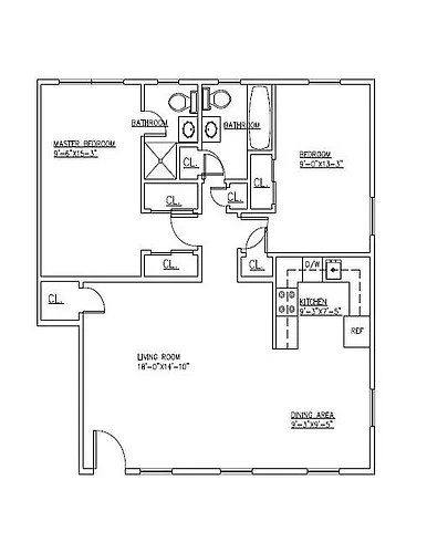 Floor plan The Jasmine