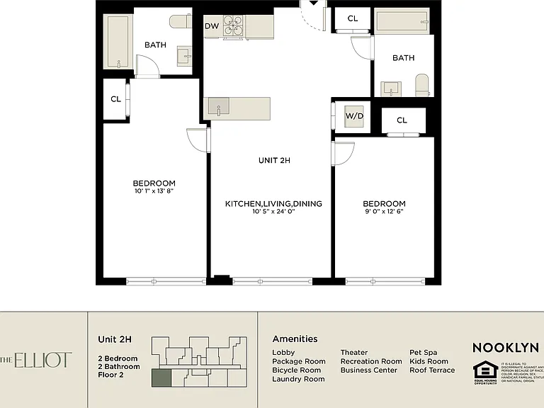 151 S Elliott Pl #2H — Photo 2