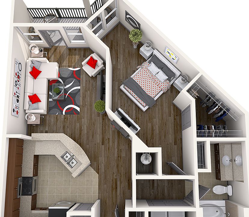 1st image of 100 W Grant St APT 2073
