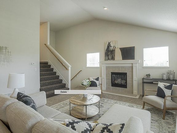Willow model living area.