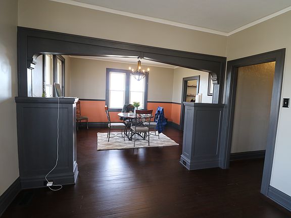 Living room to dining