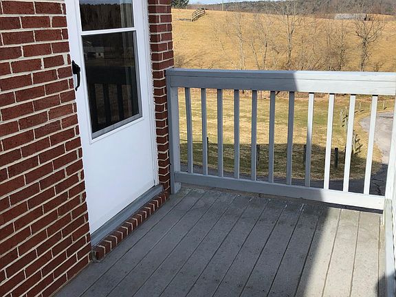 Balcony off of kitchen