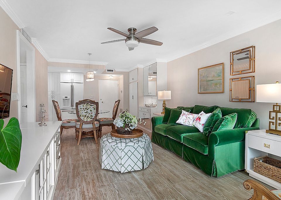 Spacious living and dining 