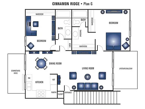 Floor plan Plan G