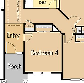 Example of McKinley  Floor Plan