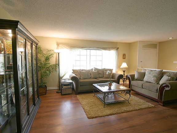 Bright Living Room Entry