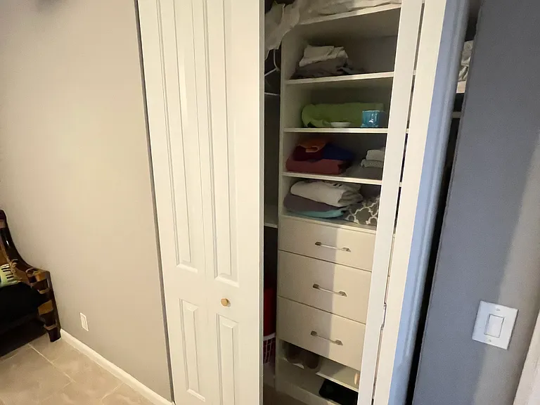 Guest bedroom closet