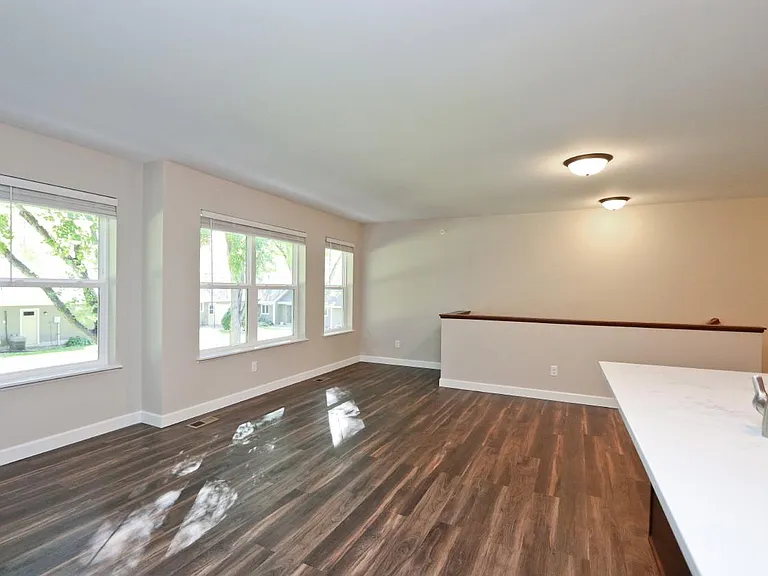 Luxury vinyl plank flooring