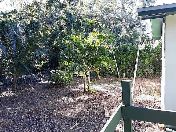 Private backyard 
