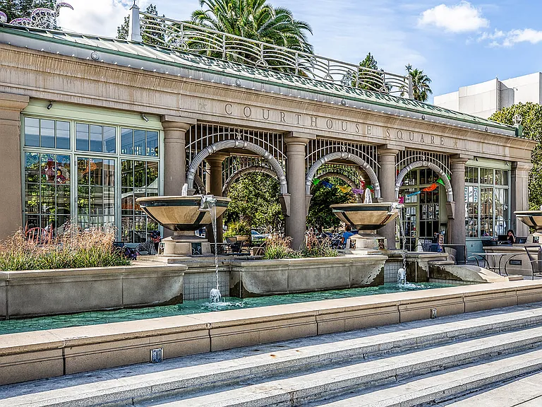 Beautiful fountain