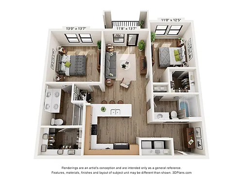 Floor plan B3- Jade