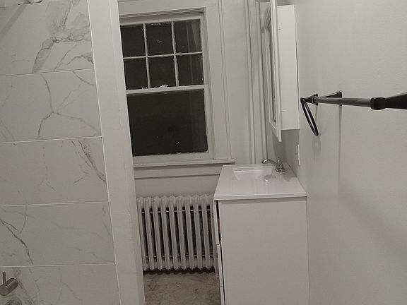 Bathroom from entrance of the bathroom