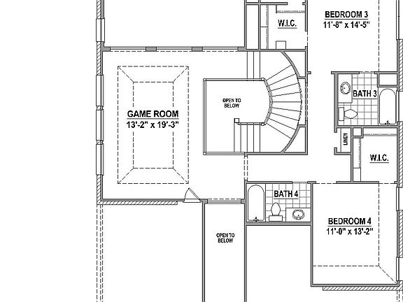 Plan 1138 2nd Floor