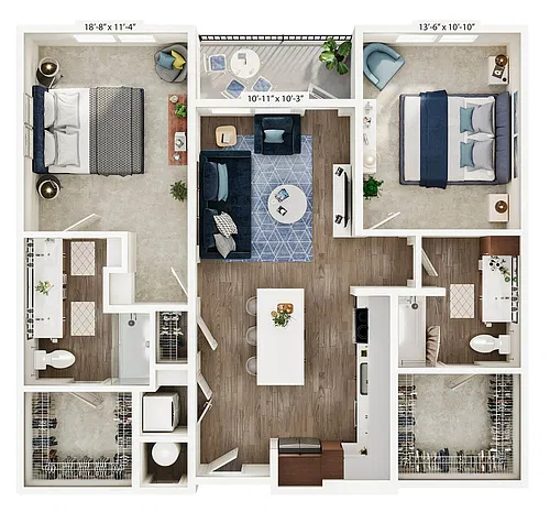 Floor plan B1