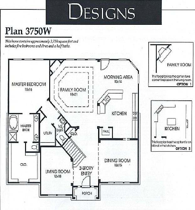 Main leven floor plan